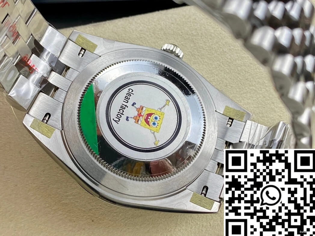 M126334-0012 Black Clean Datejust Dial Factory Rolex 0301